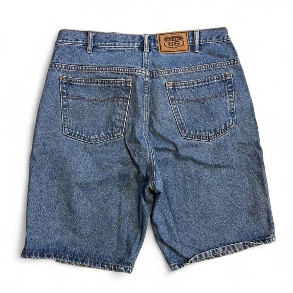 Route 66 Vintage Relaxed Fit Denim Jorts Size 36